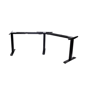 Smart Office Home Altura ajustable Levantamiento Sentarse Mesa de pie Esquina grande Computadora Escritorio eléctrico de pie - Product Image 2