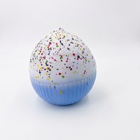 Jouet anti-stress en mousse EVA et TPR, simulation gourmande de crème glacée et cupcake, à remontée lente, pour enfants
