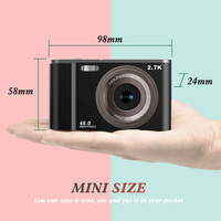 Kamera Digital Point and Shoot Resolusi Tinggi 16x Zoom Optik Layar 2"-3" Stabilisasi Elektronik Video 4K HD Capture CMOS
