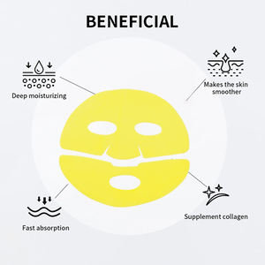 Produits de soin de la peau, masque facial en gel raffermissant, PDRN, vitamine C, acide kojique, curcuma, collagène pour peaux grasses et sèches - Product Image 5