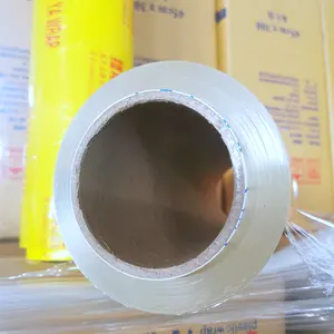 Food Grade PVC Cling Film Transparent Plastic Wrap Factory Price Customization