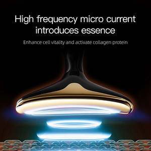 مدلك الوجه باليد مع 3 رؤوس قابلة للتبديل ، وتستخدم لتعزيز الجلد ومقاومة التجاعيد على الوجه والرقبة - Product Image 3