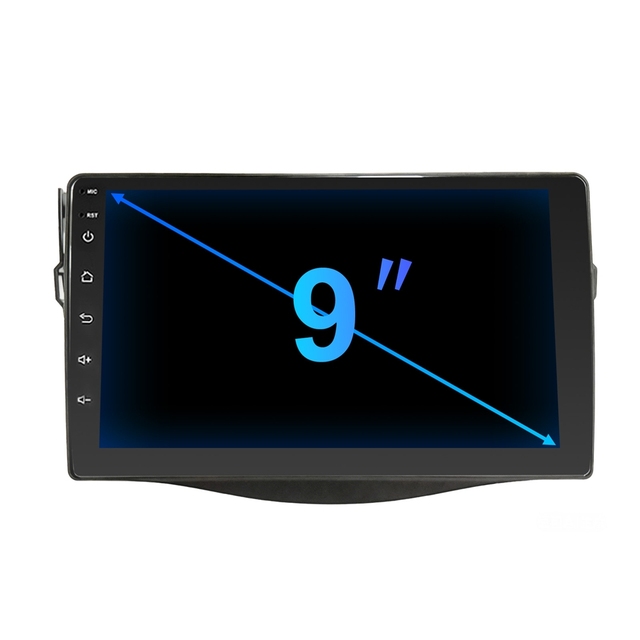 Rhythm 2 Din Car Stereo Android 11 GPS Navigation Carplay AHD Backup Camera DSP 32 EQ for 2007-2012 Toyota RAV4