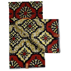 Toptan afrika kıyafeti kumaş afrika batik % 100% pamuk balmumu baskı kumaş Ankara kumaş