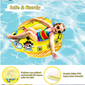 Flotador de <span class=keywords><strong>piscina</strong></span> inflable para niños pequeños, <span class=keywords><strong>barco</strong></span> <span class=keywords><strong>pirata</strong></span> con pistola de agua, juguetes de <span class=keywords><strong>piscina</strong></span> para niños de 3 a 8 años, fiesta de <span class=keywords><strong>piscina</strong></span> de verano - Product Image 6