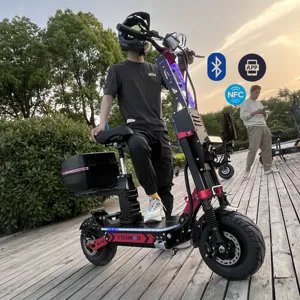 2023 NEW Regenerative Braking Electric Scooters 60V 6000w 72V 10000w 15000w dual motor 13/14inch adult drift smart e-scooter