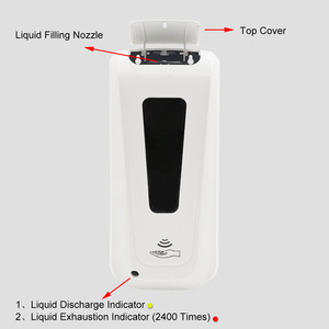 Dispensador de jabón líquido de cocina <span class=keywords><strong>sin</strong></span> contacto de espuma automática/gel/<span class=keywords><strong>alcohol</strong></span> desinfectante dispensador de jabón - Product Image 3