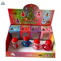 Nouveauté 2026 : Lot de jouets anti-stress de Noël en gros – Paillettes transparentes, jouets compressibles Père Noël, sapin, bonhomme de neige, pain – Jouets de décompression ODM
