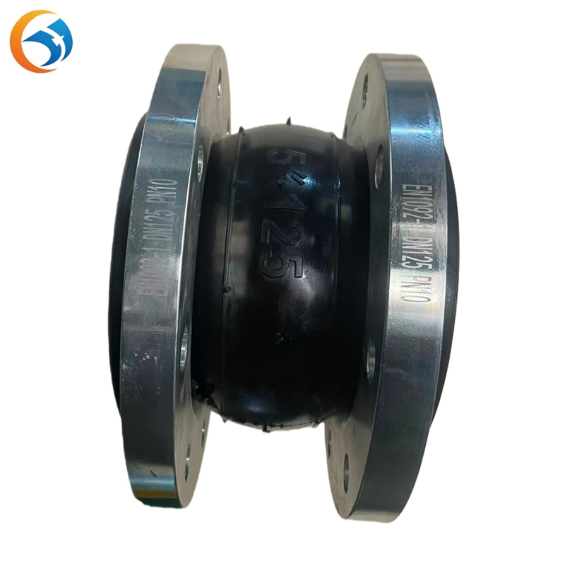 Durable Flanged Single Sphere Rubber Joint