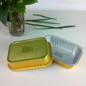 Nhôm lá mỏng container với nắp đậy lá + container được sử dụng trong con dấu nhiệt máy an toàn thực phẩm Takeaway container Pet bột giấy vật liệu - Product Image 3