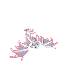 3D baskılı sınır ötesi İmparator ejderha modeli oyuncak yüksek renk değeri renk eşleştirme sevimli dayanıklı plastik 1:1 ölçekli dondurulmuş tema - Product Image 1