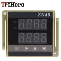 ZN48 Compteur de temps numérique miniature de haute qualité, multifonction, compteur de vitesse de rotation, fréquencemètre compatible DC12V électronique