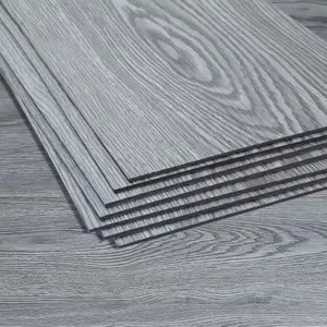Luxus selbst klebende Boden aufkleber Holz Vinyl Laminat schälen und kleben wasserdichte lvt Kunststoff PVC Bodenbeläge Fliesen