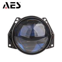 Lente de Proyector LED para Automóvil AES de 3.0 Pulgadas con Patrón de Iluminación Láser, 70W Súper Brillante, Nueva Llegada, Lente BI-LED