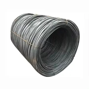 hengchang welding wire high carbon stainless alloy hot rolled spring steel hose wire rod din 17223 manufacturer