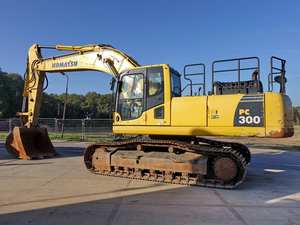 Excavadora agrícola barata KomatsuPC300 usada para excavar, 30 toneladas, 90%, nueva, original, japonesa, con EPA,CE - Product Image 4