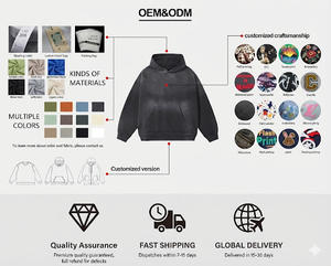 Sudadera con Capucha con Diseño 'Confía en Dios', Poliéster/Algodón, Tejido de Punto, Liso, Informal, Otoño, Envío desde EE. UU., 6 Colores - Product Image 4