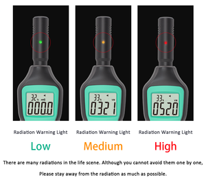 Digitaler Wellens trah lungs tester FY876 Strahlungs detektor EMF-Tester Elektro magnetisches Feld für den Haushalt - Product Image 3