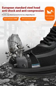 ユニセックススポーツスタイルスチールつま先安全靴工場直販防食穿刺オールシーズン<span class=keywords><strong>Chen</strong></span> Maブランドアウトドアワーク - Product Image 4