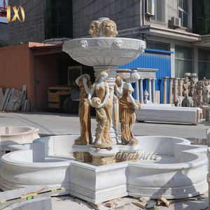 Fuentes de Mármol para Jardín Exterior Talladas a Mano y Estatuas de Mujer de Color, Estatua de Dama Desnuda <span class=keywords><strong>Sexy</strong></span>, Fuente de Agua en Venta - Product Image 3