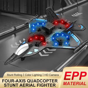 Kids RC <b>airplane</b> <b>toy</b> with 2.4GHz remote control, stable flight, easy controls, and durable design. - Product Image 2