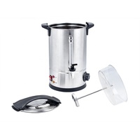Urne à café automatique Shabbat 304 S/S 50 tasses - Bouilloire et chauffe-eau en acier inoxydable pour la maison et l'hôtel