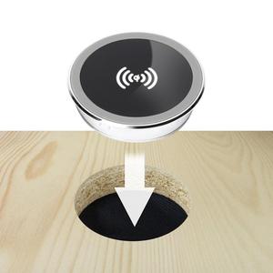 Lampe de bureau invisible pour meubles avec chargeur sans fil - Product Image 2