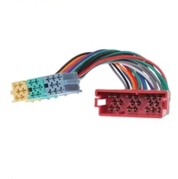 Instalación del mercado de accesorios automotriz Conector Iso verde azul amarillo Arnés de cables estéreo de audio de 20 pines para 2017/A6