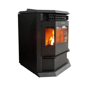 <span class=keywords><strong>Chimenea</strong></span> eléctrica moderna Estufa de pellets de madera de calidad ecológica Panel táctil Horno de control de aplicación <span class=keywords><strong>con</strong></span> temperatura. Expositor para casa - Product Image 2