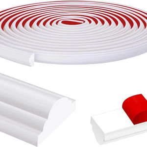 Para pared <span class=keywords><strong>ventana</strong></span> espejo gabinete marco autoadhesivo pared y azulejo formando decorativo Flexible Panel <span class=keywords><strong>de</strong></span> pared tira decorativa - Product Image 1