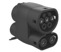 Adaptateur de connecteur DC+AC CCS1 vers CCS2 / CCS2 vers CCS1, convertisseur DC