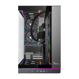 Boîtier de jeu Full Tower pour PC avec écran, configuration complète pour PC Gamer - Product Image 5