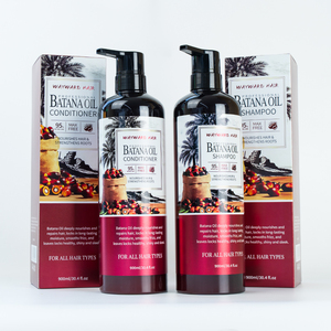 Ensemble de soins capillaires sans sulfate du fabricant OEM/ODM, hydratant naturel, antipelliculaire, nourrissant, shampoing et après-shampoing BATANA - Product Image 1