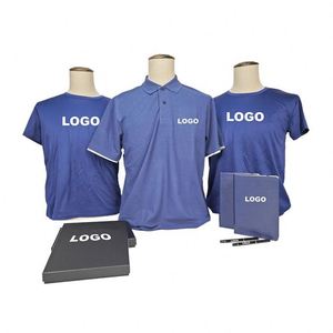 Design Explosive New Products Office Supplies Breathable T-shirt Promotional Corporate Gift Set With Note Books - Product Image 2