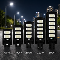 Lampe solaire intelligente pour route, charge et décharge automatiques, résistante aux intempéries, lumière à détection humaine pour parcs ruraux et cours