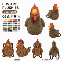 Jouets en peluche personnalisés en gros, Poupée licorne cochon à capuche très réaliste qui cligne des yeux, Cadeaux sur le thème de la fantaisie, Jouet en peluche chien personnalisé