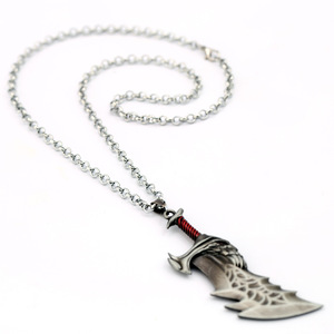 Collier en métal de haute qualité à 4 couleurs, la lame du <span class=keywords><strong>Chaos</strong></span> pour Kratos, pour cosplay - Product Image 5