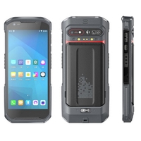 Lector de Códigos de Barras PDA Resistente F505 IP66 con Resistencia a Caídas de 1.5M, Terminal Móvil Android Robusto en Existencia para Comercio Minorista/Almacén