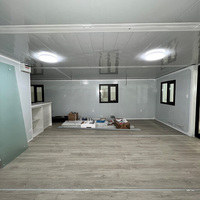 Maison préfabriquée extensible en conteneur, unité de logement temporaire modulaire pour les événements sportifs, les villages, les écoles, les appartements et les hôtels