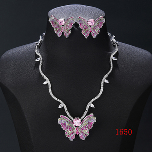 Conjunto de Joyería XUPING, Venta al por Mayor en Dubái, Diamantes Artificiales, Estilo Moderno y Lujoso, Joyería de Novia para Boda - Product Image 3