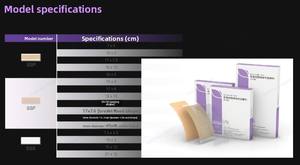 Pansement réparateur de cicatrices en silicone souple, auto-adhésif, de qualité médicale, pour la prévention des cicatrices post-opératoires, des brûlures et des blessures - Product Image 6