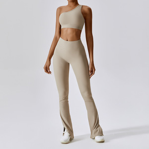 Traje de Yoga con patrón a cuadros <span class=keywords><strong>para</strong></span> <span class=keywords><strong>mujer</strong></span>, <span class=keywords><strong>ropa</strong></span> de Fitness ajustada Sexy <span class=keywords><strong>para</strong></span> correr al aire libre, tenis, <span class=keywords><strong>ejercicio</strong></span> diario, Logo frontal <span class=keywords><strong>para</strong></span> <span class=keywords><strong>ropa</strong></span> deportiva - Product Image 6