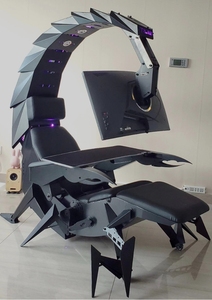 Estación de Trabajo para Gamers, Diseño Moderno, RGB, Cabina de Juego Zero Gravity, Silla de Juego Scorpion al por Mayor - Product Image 4