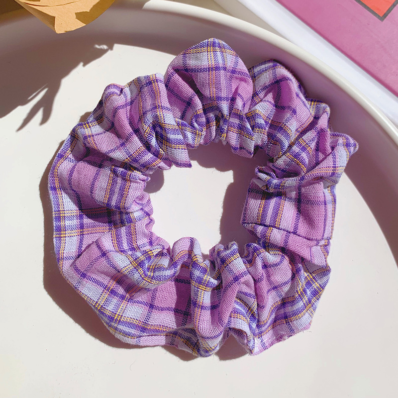 Plaid violet
