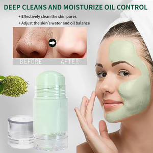 <span class=keywords><strong>Mascarilla</strong></span> Facial en Barra de <span class=keywords><strong>Arcilla</strong></span> Volcánica con Té <span class=keywords><strong>Verde</strong></span> y Rosa Orgánica de Marca Propia, Hidratante Natural, Tratamiento para el Acné, Limpiador <span class=keywords><strong>Purificante</strong></span> - Product Image 3