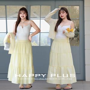 Conjunto de Falda y Blusa Runqi para Mujer, Talla Grande, Color Sólido, Cintura Alta, Estilo Línea A, con Pliegues, Cintura Natural N9151 - Product Image 2