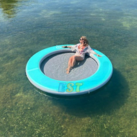 Chaise d'eau gonflable de loisirs portable pour la plage, flotteur de piscine, hamac flottant