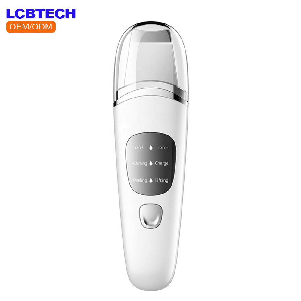 Beauty Ultrasonic Skin Scrubber Facial Cleansing Blackhead Remover Face Cleaner Machine Skin Care Acne Massager Tools Kit 