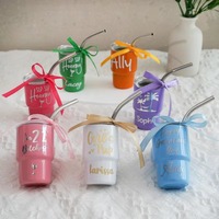 Autocollants personnalisés pour mini-gobelets de 3 oz, motifs mignons, transferts UV DTF pour tasses, transferts DTF pour mugs, motifs anime, transferts UV DTF pour gobelets de 16 oz, motifs dessin animé
