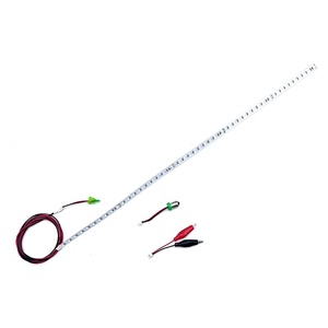 Bande lumineuse LED OEM pour jeu de flipper, éclairage LED 6,3 volts avec transparent 194 # 47 adaptateurs alligator 3 connecteurs - Product Image 4